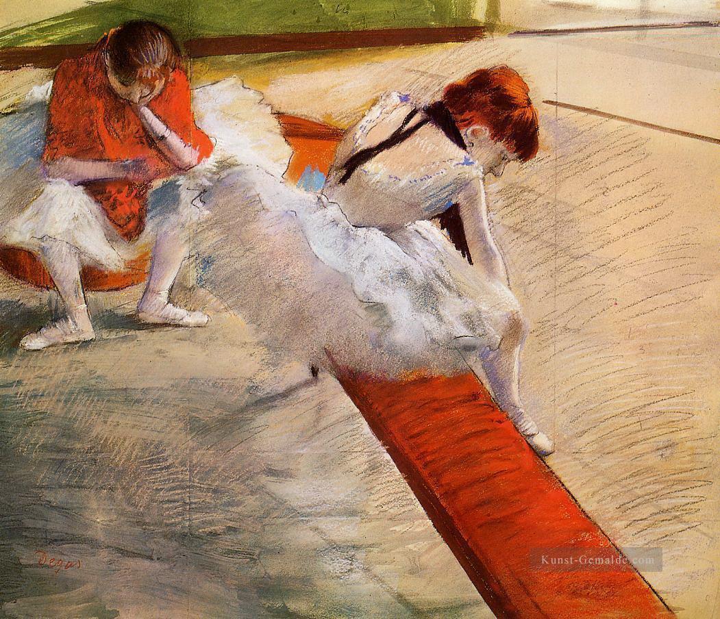 Ruhe Tänzer 1879 Edgar Degas Ölgemälde